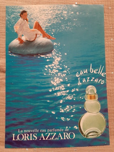 Werbepapier parfum azzaro - parfum.,