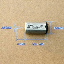 Gleichstrommotor RC Modellbau Eisenbahn Modelleisenbahn Spur N Roboter 3,7 V