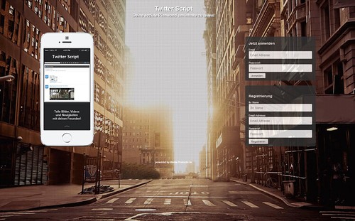 Community portal via twitter - portal,