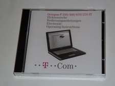Bedienungsanleitungen auf CD für Octopus F 200/400/650/270 IT Telefonanlagen 
