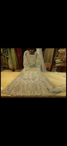 Pakistan kleid hellblau - pakistan, blau