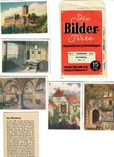 Sammelbilder DDR Die Bilder-Tüte Die Wartburg Abt. XI, Serie 4