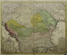 Ungarn Original Kupferstich