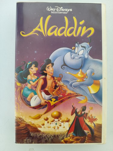 Vhs walt disney - walt, aladin