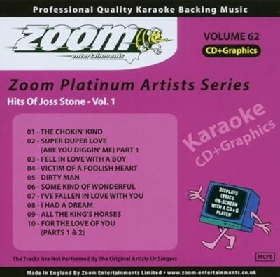 Zoom karaoke platinum - cd+g,