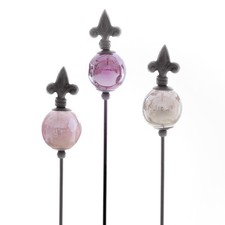 Metall Stecker franz. Lilie. 3