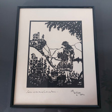 Original Scherenschnitt Lotte