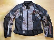 Wie neu! Textil-Motorradjacke v. Fastway mit CE-Protektoren, Herren, S/48