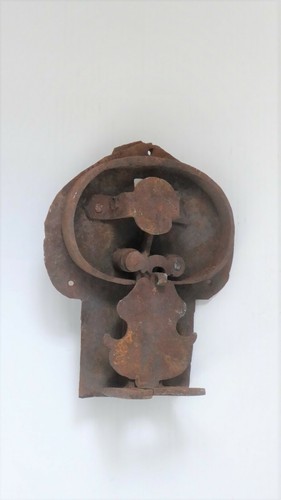 Antikes truhenschloss altes - antikes,