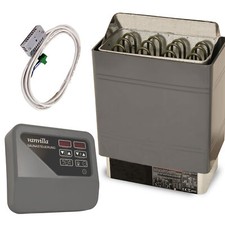 vanvilla 4,5/6/9KW Saunaofen Sauna Ofen Aussensteuerung 230V / 380V