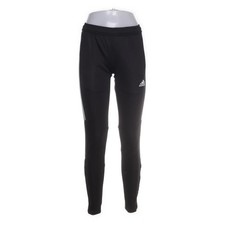 Adidas, Sporthose, Größe: XS, Schwarz/Weiß, Polyester, Climacool, Damen #g4U