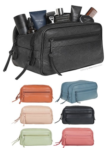 Kulturtasche leder damen - kulturtasche,
