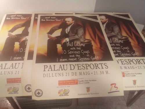 Phil collins orig posters - phil,