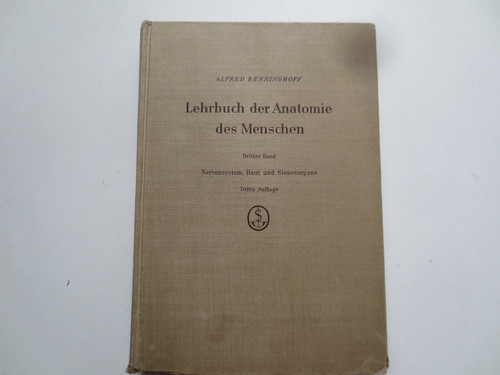Lehrbuch der anatomie des - lehrbuch,