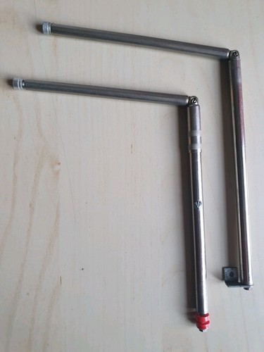 Ddr rft teleskopantenne - ddr, 2x