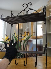 Wandregal Eisen Antik