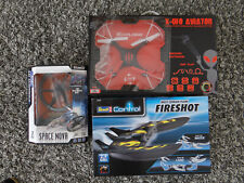 Sammlung / Konvolut von Quadcopter / Ufos und Revell Control FIRESHOT