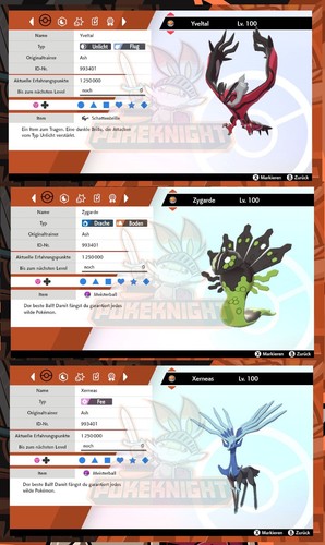 Xerneas yveltal zygarde - yveltal,