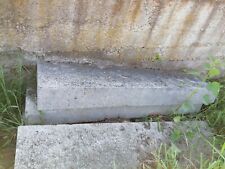 Randsteine Beton rechteckig, 1m breit, 30cm hoch und 13cm tief, 13 Stück