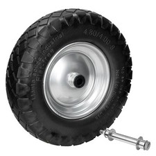 Schubkarrenrad Vollgummi PU