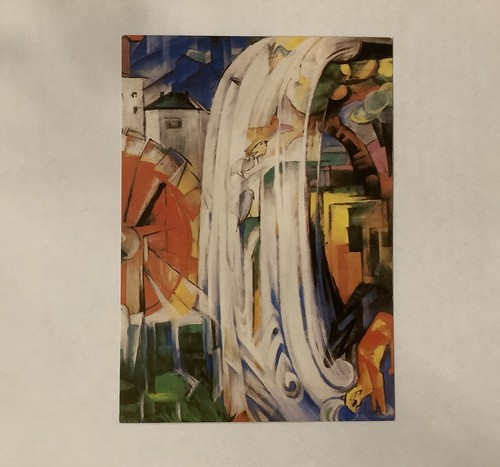 Postkarte franz marc - postkarte,, marc,