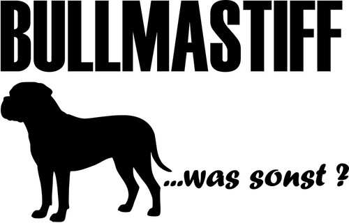 Aufkleber bullmastiff sticker - aufkleber,