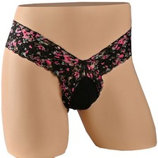 Herren Sissy Print Tanga