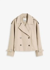 Trenchjacke Gr. 42 Beige Damen