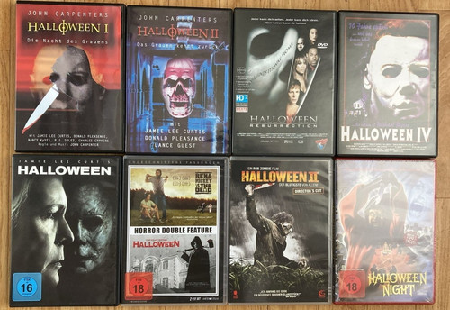 Halloween dvd sammlung 8 - dvd,