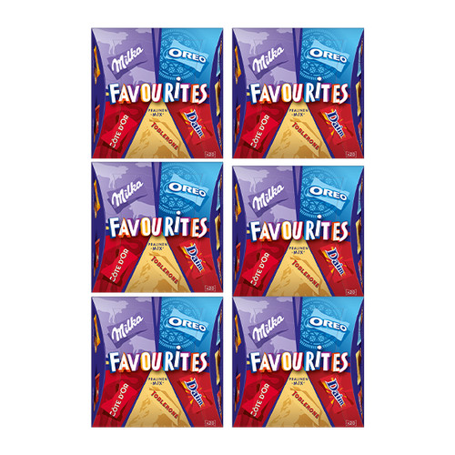 Milka favourites 159g 6er - milka,