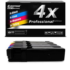 4x PRO Toner f�r Dell