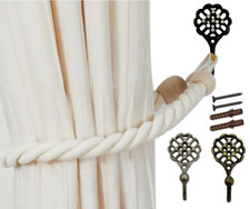 GARDINENBINDER RÜCKENHAKEN