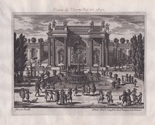 Chateau de Versailles castle Schloß architecture Perelle gravure engravin 254233
