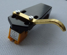 Audio-Technica AT 71 Tonabnehmer System + Nadel ATN 71 + Holz Headshell