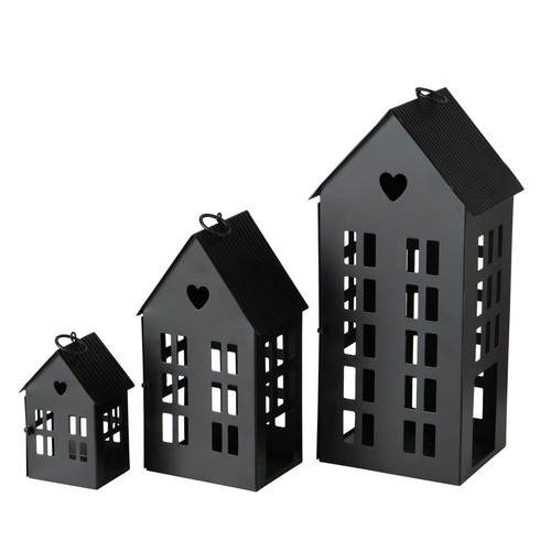 3tlg laterne herzenshaus - 3tlg.,