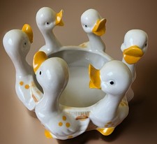 Nostalgie Gänse Dekoschale