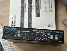 MOTU Micro Express USB Midi