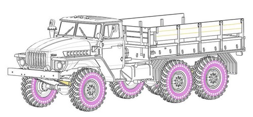 Hobbyboss 082930 ural - 082930,