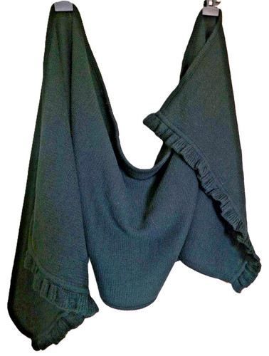 Tracht stola schal schwarz - tracht,