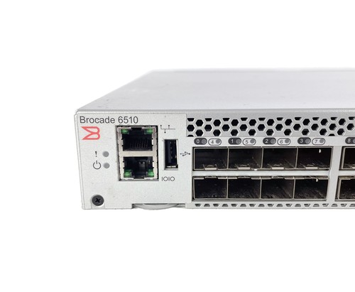 Brocade 6510 16gb switch 24 - 16gb, fc