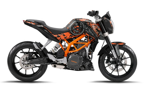 Dekor passend für - ktm, duke
