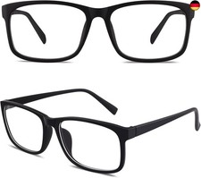 CGID Hornbrille Brille Ohne