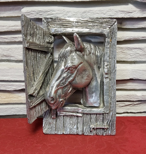 Zinnbild pferdekopf - 3d,