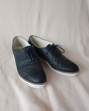 Leder Budapester von Pier one Größe 40 in Blau