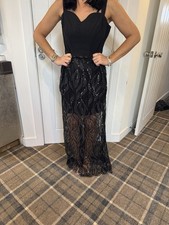 LIPSY KLEID GRÖSSE 12 SCHWARZ