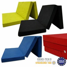 Komfort Klappmatratze Reisematratze Gästebett, 120 x 200 cm versch. Farben
