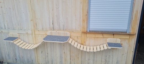 Catwalk katzen hängebrücke