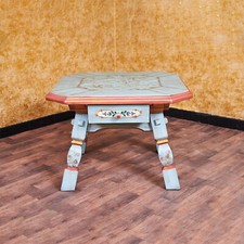 Voglauer Couchtisch Altblau Anno 1700 Jogltisch Bauernmöbel Landhaus Wohnzimmer