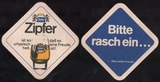 Alter bierdeckel zipfer - bierdeckel,