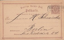 DR Ganzsache R2 Dresden VII